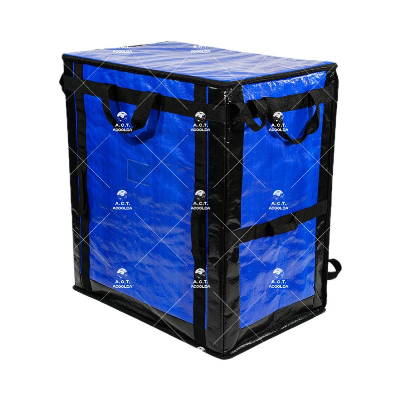 convertible sorting backpacks, courier delivery backpacks, commercial van shelf totes, wearable logistics containers, blue laminated woven bags wholesale, 60x40x68cm parcel organizers, dual purpose fleet bags, high capacity courier supplies bulk, ind