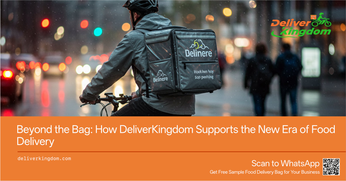 バッグを超えて：DeliverKingdomがフードデリバリーの新時代をどうサポートするか