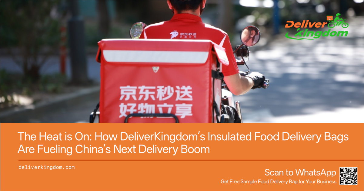 熱狂の渦中：DeliverKingdomの断熱食品配達バッグが中国の次なる配達ブームを牽引