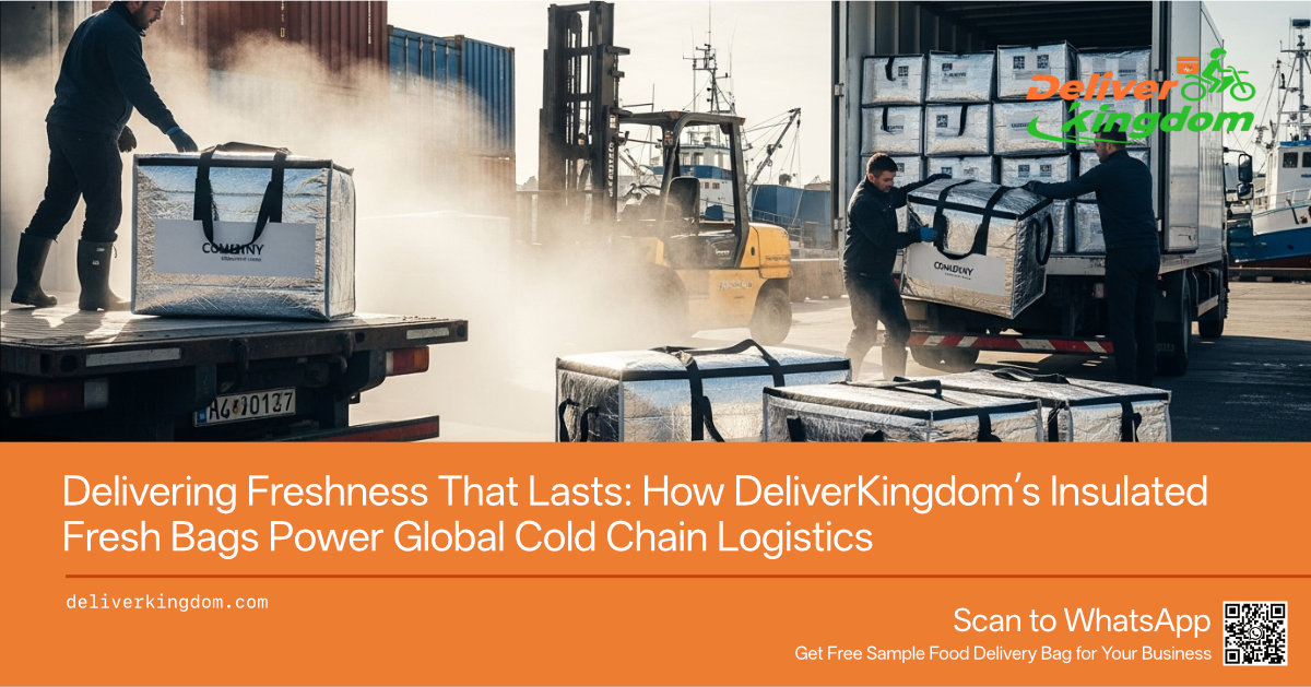 鮮度を長持ちさせる：DeliverKingdomの断熱フレッシュバッグがグローバルコールドチェーン物流を強力にサポート